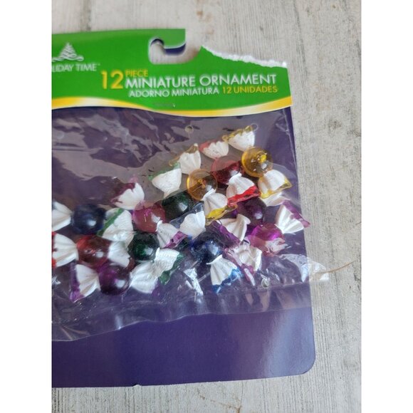 Holiday time candy piece village accessory Xmas set decor home - Picture 3 of 6